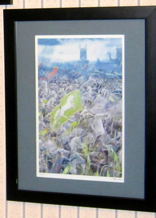 The Battle of the Pelennor Fields, Signed Limited Numbered Poster from the Alan Lee Illustrated Edition of The Lord of the Rings, Signed By Alan Lee