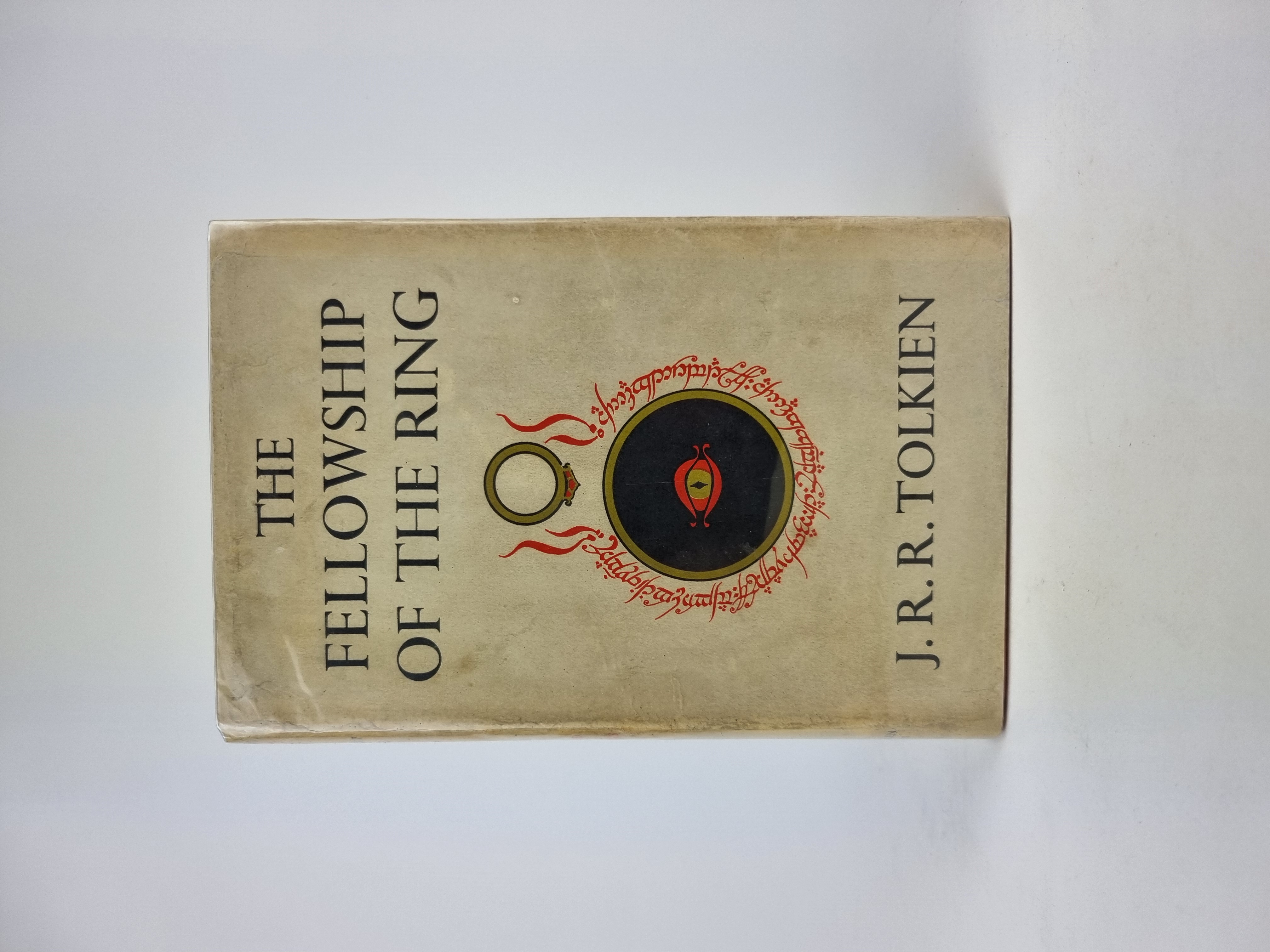 The Fellowship of the Ring by J.R.R. Tolkien - 1st Edition, 1st Impression (1954) in Dust Jacket