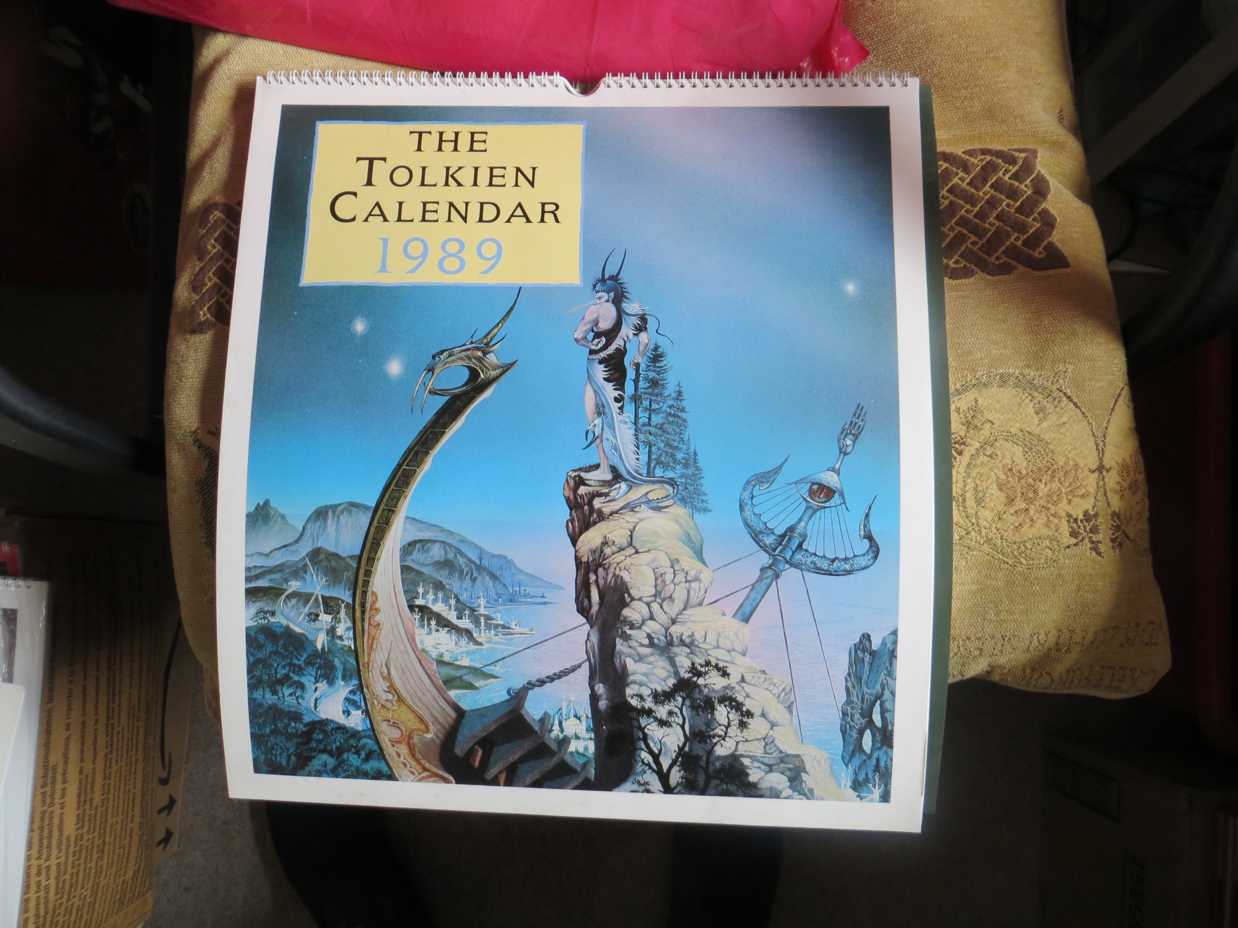 Tolkien Calendar 1989 - Featuring Illustrations by Roger Garland