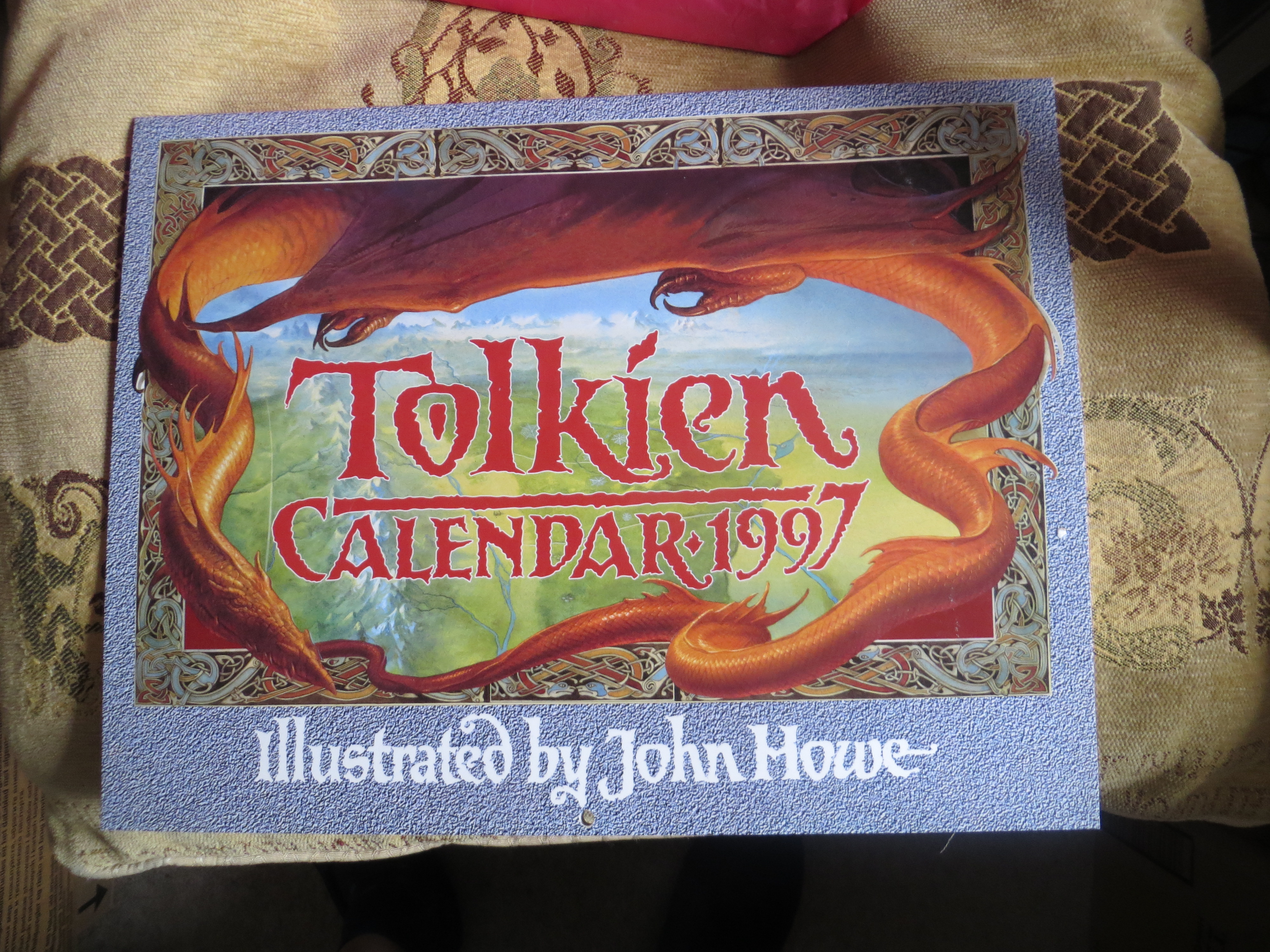 Tolkien Calendar 1997 Illustrated by John Howe – Collectible Middle-earth Art