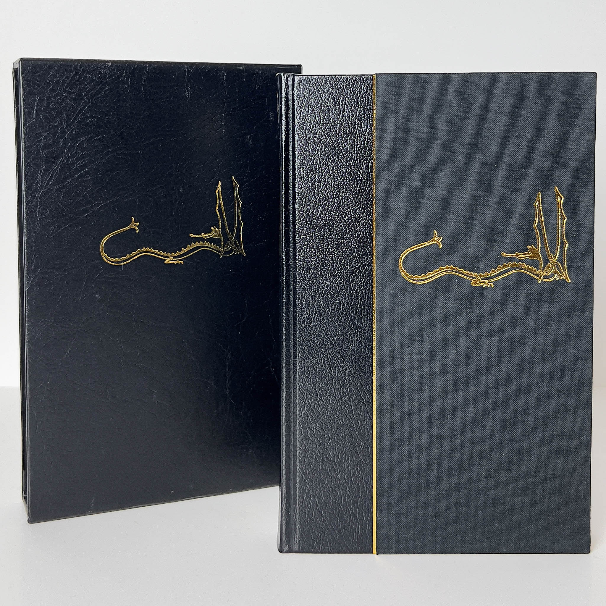 The Hobbit, or There and Back Again, 2001 Limited Deluxe Edition black faux leather slipcase